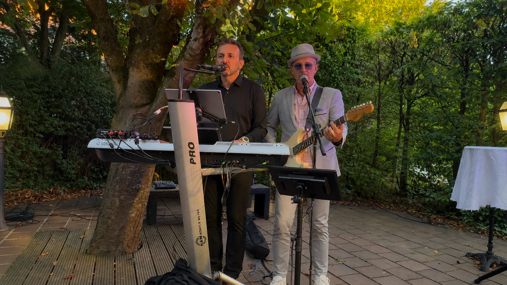 Pit und Kosta live beim Event